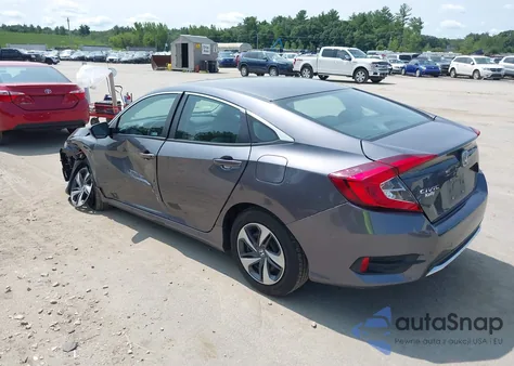 2019 Honda Civic Lx из США, поврежденный, VIN 2HGFC2F67KH595793